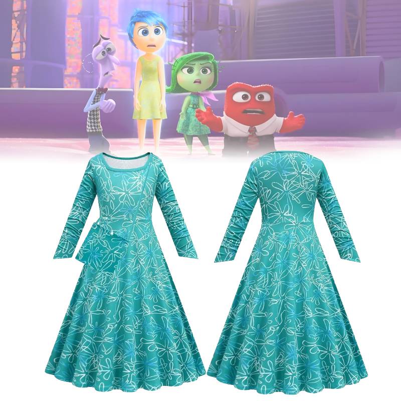 Inside Out Halloween Stage Costume Performance Costume Fashion Style Simple