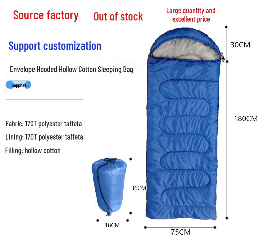 4-Jahreszeiten Isolierter Schlafsack für Outdoor- und Indoor-Gebrauch