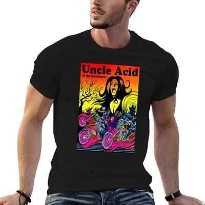 Uncle Acid And The Deadbeats Poster Tshirt Plus Size Simple Casual Top