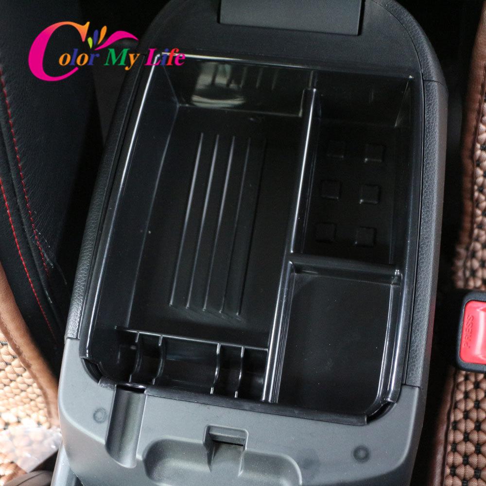 Kleur Mijn Leven Auto-Styling Abs Centrale Opslag Armsteun Decoratieve Doos Voor Kia Sportage Sl R 2010 2011 2012 2013 2014