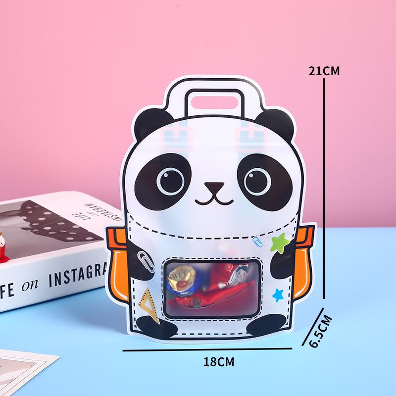 Custom Cartoon Candy & Snack Packaging Bags: Special-Shaped, Self-Sealing, Gift & School Bags