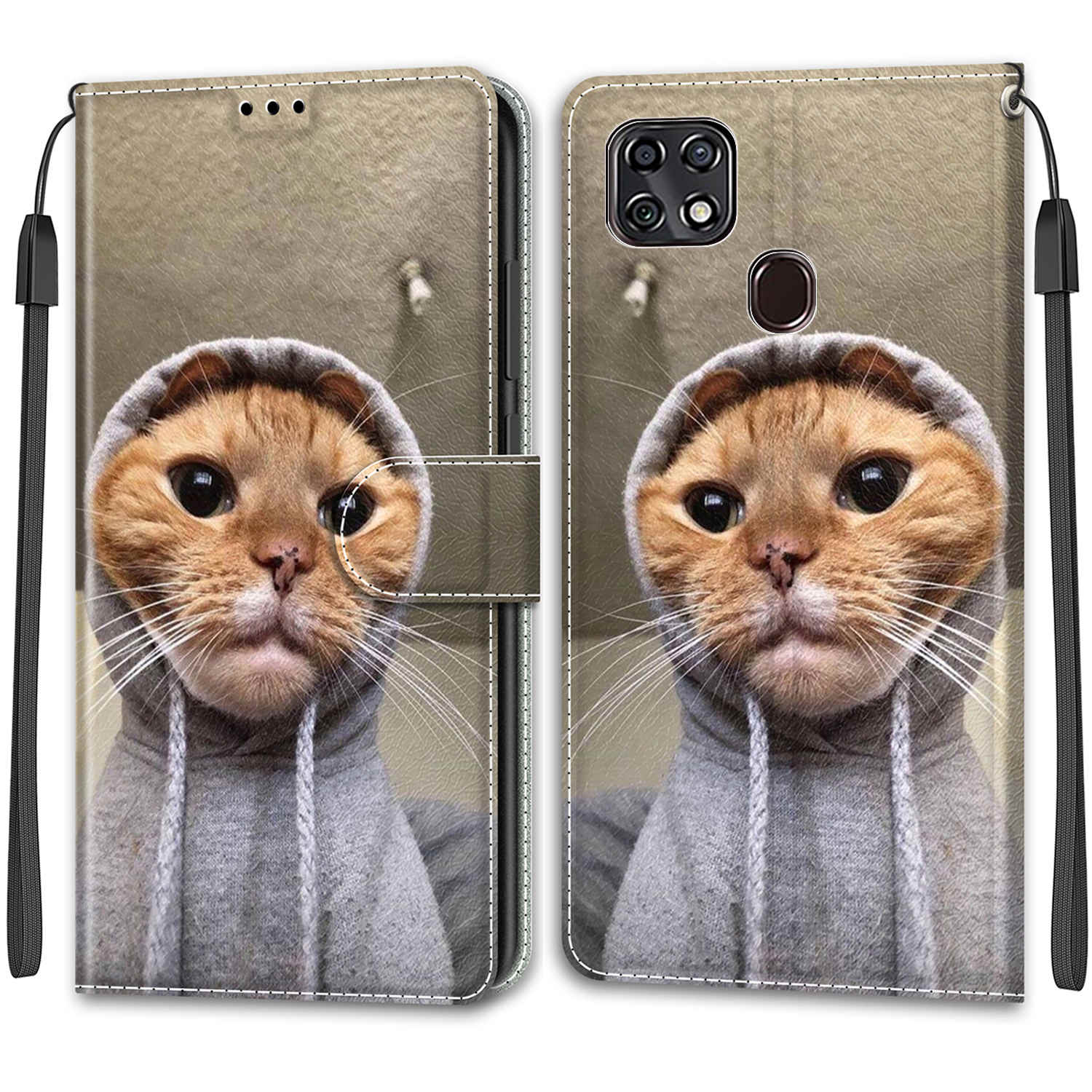 

Роскошный окрашенный кожаный чехол-кошелек в стиле книги, защитный чехол для ZTE Blade 20 Smart ZTE Blade 20 smart