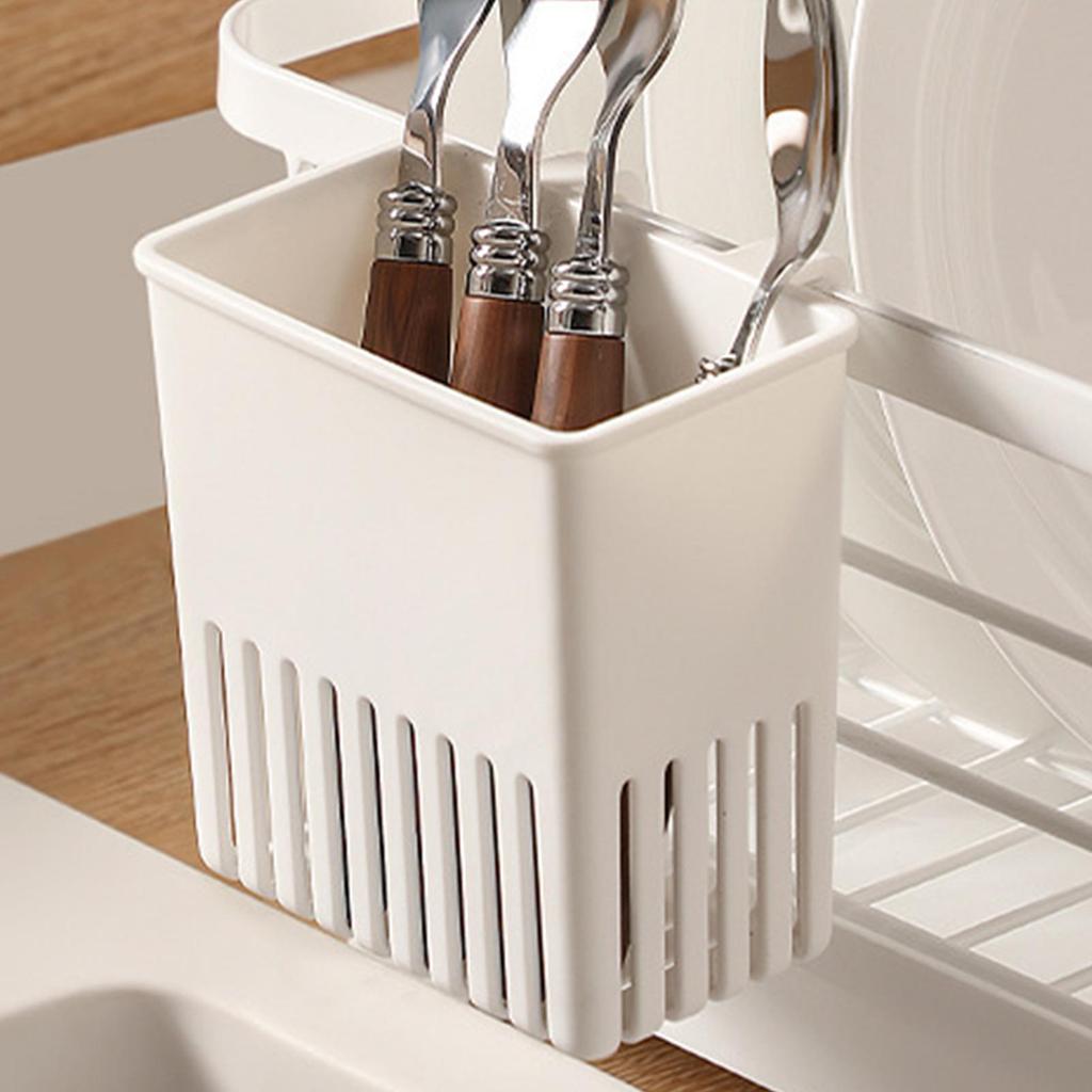 Utensils Holder Utensil Drying Rack Cutlery Drying Basket Kitchen Fork Spoon Drain Holder for Spoons Chopsticks Silverware