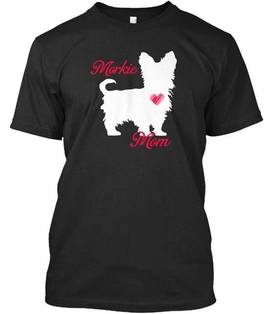 

Morkie Mom Mothers Day Dog Lover - Premium T shirt Made in the USA Size S to 5XL M
