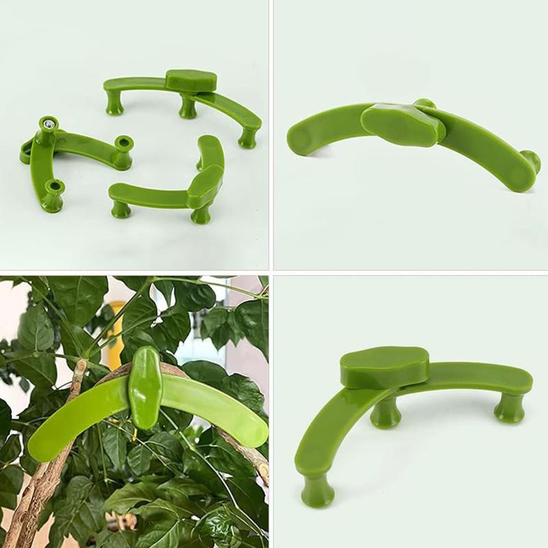 2/5/10Pcs Reusable Plant Branch Bender Clips Plant Growth And Shaping Adjustable Supporting Branches Plastic Garden Fixators