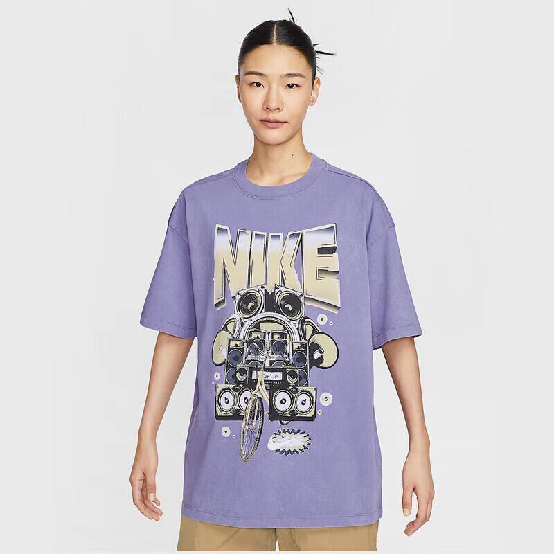 Nike Women s Loose Fit Hiking Running Short Sleeve T-Shirt S