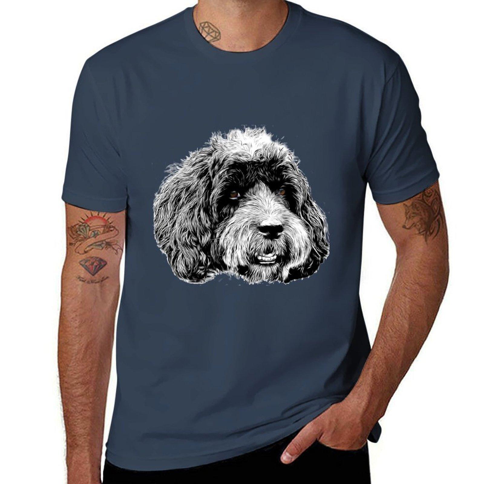 Cockapoo Tshirt Basic Simple Casual Short Sleeve Tee S