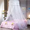Bed Canopy Bed Canopy Mosquito Net for Bed Lace Dome Net Bedding with Elegant Ruffle Lace for Girls and Baby