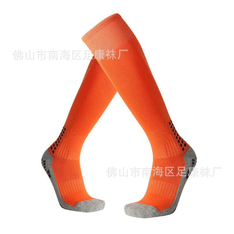 

Direct Supply Of Foreign Trade Dispensing Non-Slip Football Socks, Knee Stockings, Thickened Towel Bottom, Shock-Absorbing Sports Socks One size fits all помаранчевий