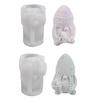 Easter Gnome Resin Mold Aromatherapy Candle Mold for DIY Crafts Home Decors