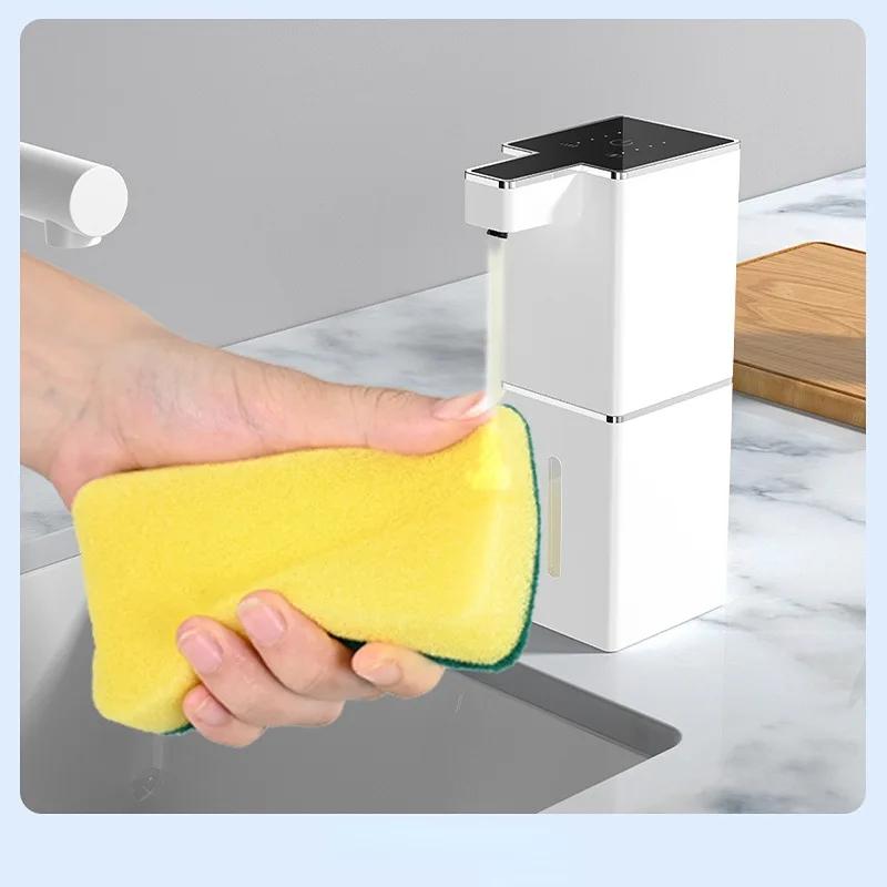 DurableSoap Dispenser Sensor Hand Sanitizer Kitchen Detergent Wall-mounted Bathroom Shampoo Body Wash