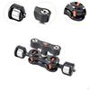 Articulating Arm with Double Ball Head Joint Knob Metal Portable Camera Bracket Extension
