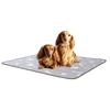Dog Washable Pee Pads Bone Pattern Reusable Water Absorption Prevent Slipping Waterproof Breathable Pet Training Pads 100 X 90 cm/39.4 X 35.4in 