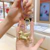 999 Pure Gold Cartoon Keychain & Bag Charm - Customizable Hot Gift Item
