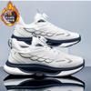 Youth Rotating Button Sports Casual Shoes Ultra-light Soft-soled Running Shoes Autumn and Winter Student Plush Plush
