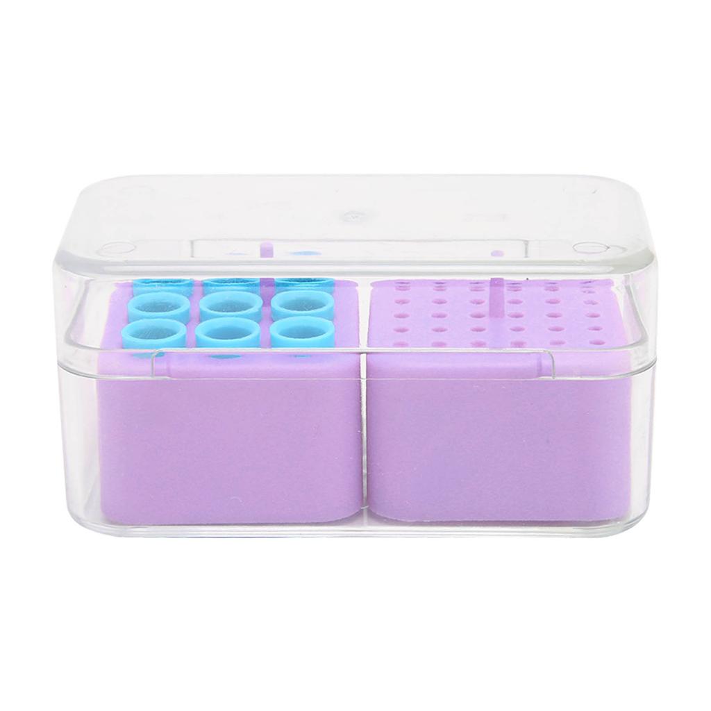 Dental  s Holder Dustproof Plastic Multi Holes Large Capacity Cleaning Autoclaved Dental  s Case