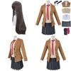 Premium Seishun Buta Yarou Wa Bunny Girl Sakurajima Mai Cosplay Costume Full Set Outfit For Captivating Parties And Events