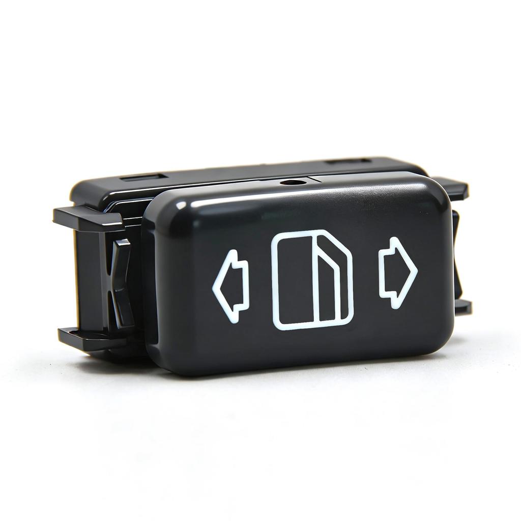 Master Driver Side Power Window Switch, Left Side. Compatible with OEM 1248204610. 1 Piece. Mercedes-Benz W124 W126 W201.