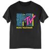 Odzież męska Retro T Shirt Vintage Rock Hip Hop Tv T Shirt Lato Unisex Casual Tshirt Mtv Muzyka Telewizja Graficzne koszulki Tees