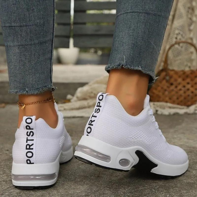 Fashion Women's Running Shoes Breathable Casual Shoes Outdoor Lightweight White Tennis Sneakers Casual Walking Couple Shoes