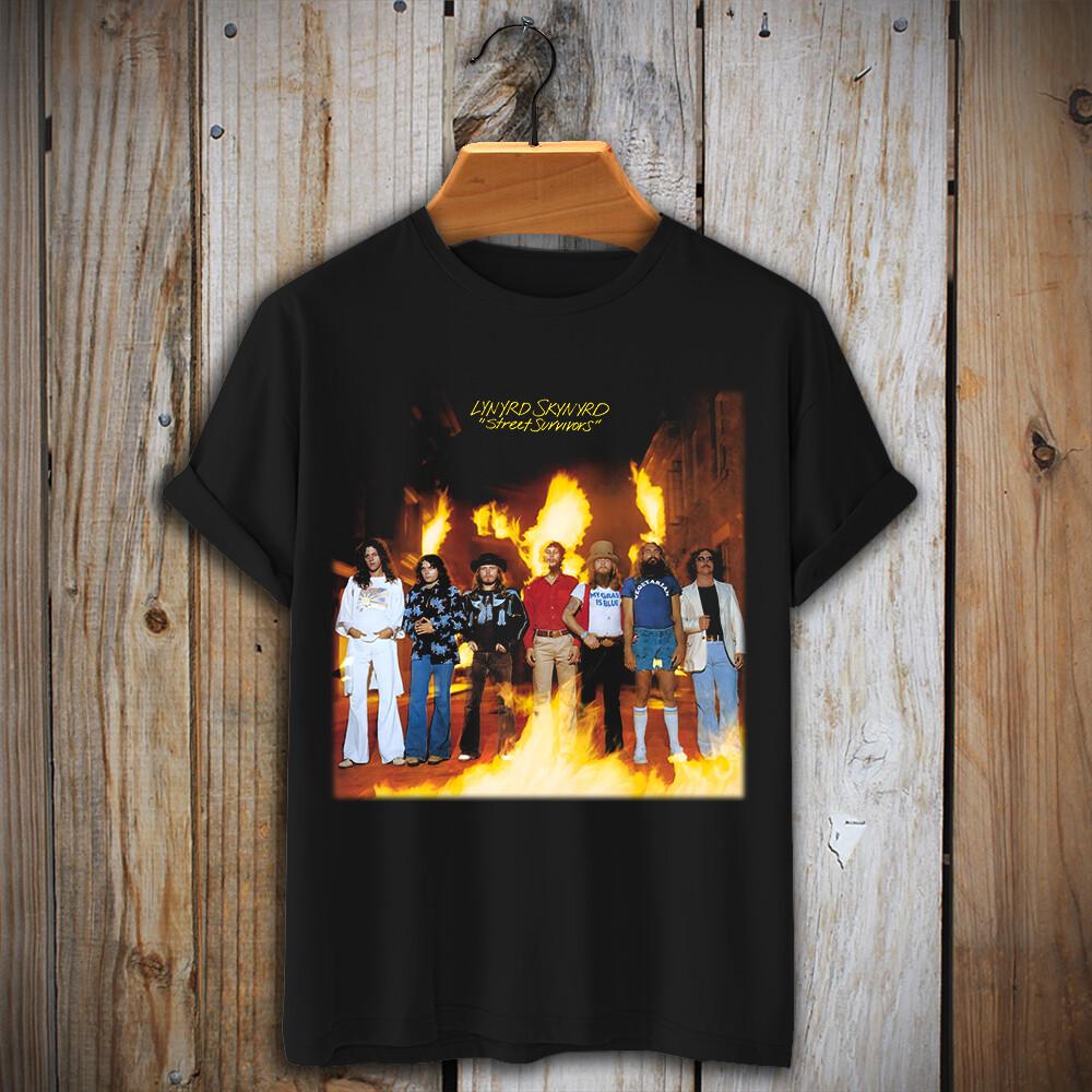 Street Survivors Lynyrd Skynyrd One More Time Ain't No Good Life Rock T Shirt Unisex T-Shirt