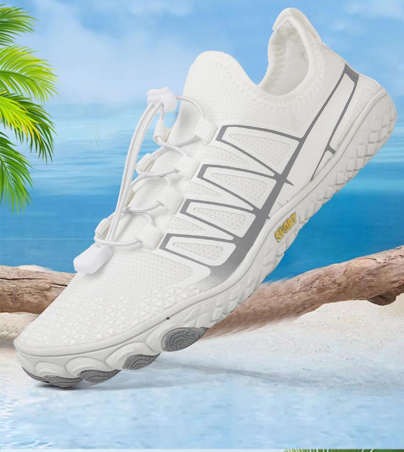 Unisex Quick-Dry Barefoot Swim & Snorkel Shoes - Beach, Diving, Trekking Slip-Ons