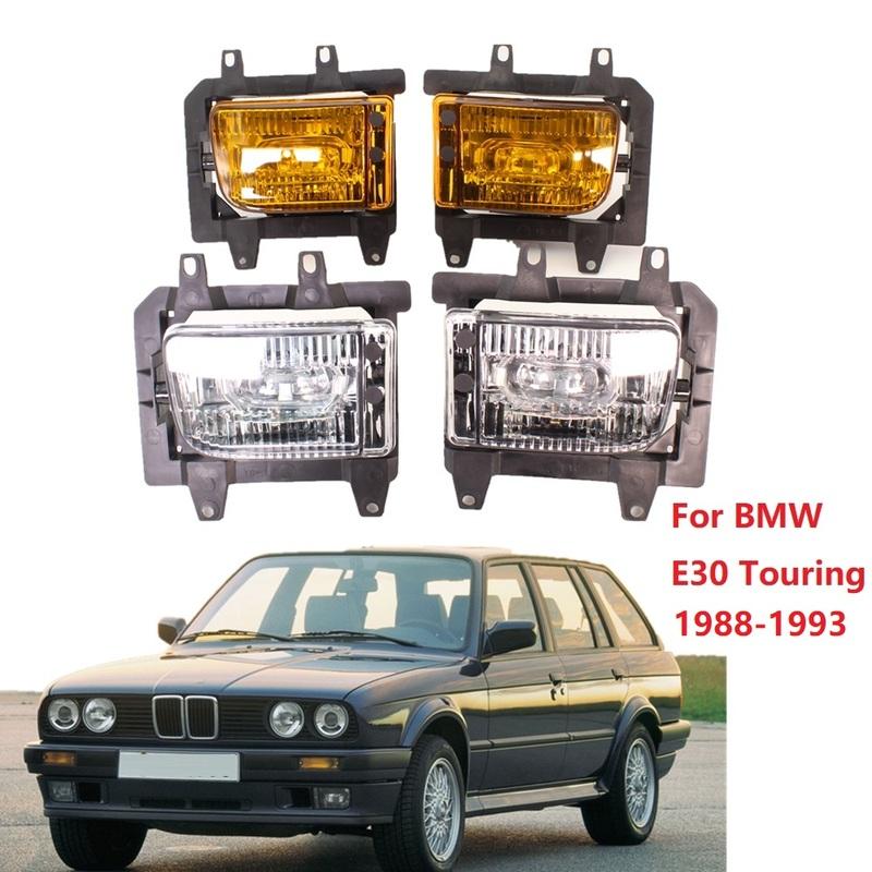 

Автомобільна фара Для BMW E30 Touring 316i 318i 320i 325i 1988 1989 1990 1991 1992 1993 Автомобільний стайлінг Передній бампер Протитуманна фара Лампа Yellow Lens Light