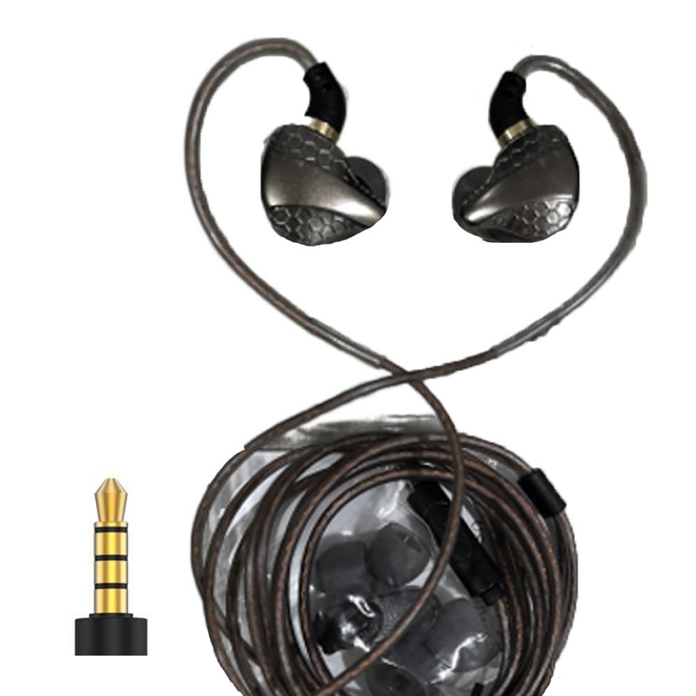 

Внутриканальные проводные наушники 3,5 мм/Type C Проводная гарнитура Динамические проводные наушники Спорт black-3.5mm plug