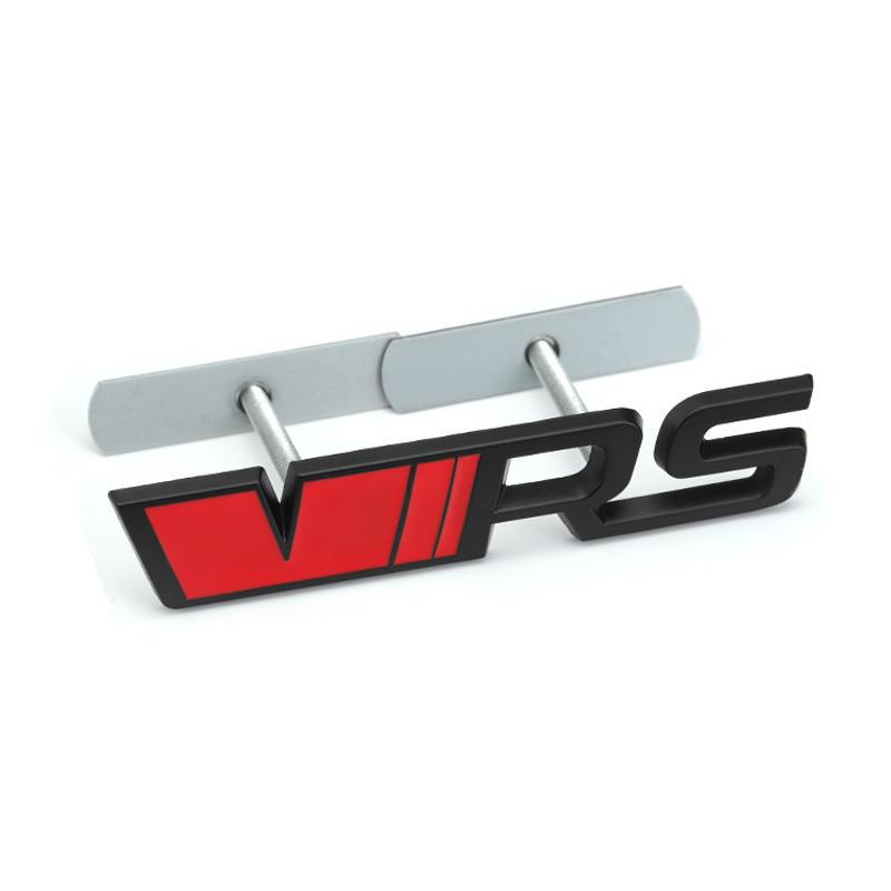 3D Metal Logo VRS Emblem Car Front Grill Badge Trunk Stiker Accessories