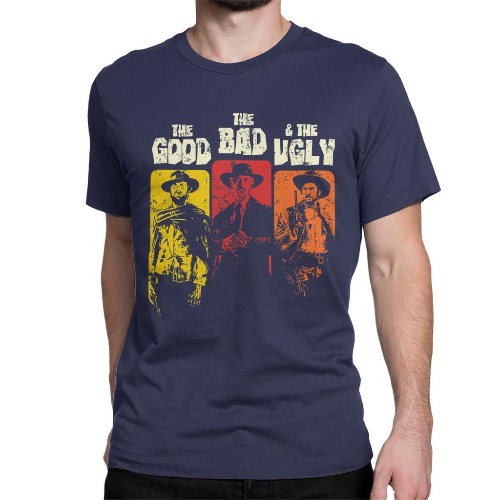 The Good The Bad The Ugly T Shirts Men Women 100% Cotton Leisure T-Shirt Break-Bad Tee Shirt Short Sleeve Tops Summer