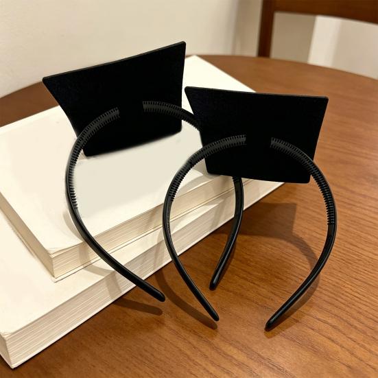 1/2Pcs Graduation Cap Headband with Adhesive Felt, Easy To Install Adjustable Graduation Hat Stabilizer, Graduation Ceremony Hat Holder