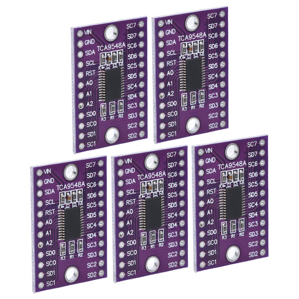 5Pcs Development Board 1 to 8 Channel IIC Expansion Module TCA9548A Set Kit for DIY