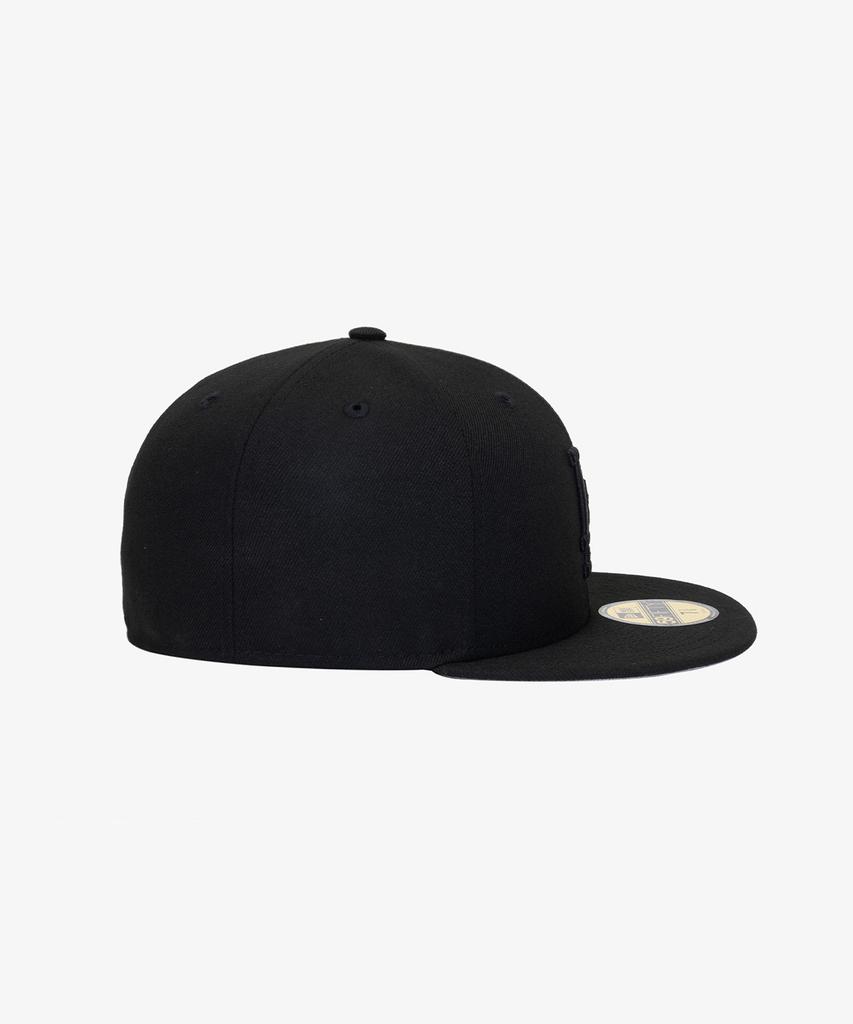 New Era Mlb La Dodgers Basic Fitted Cap Black/Black