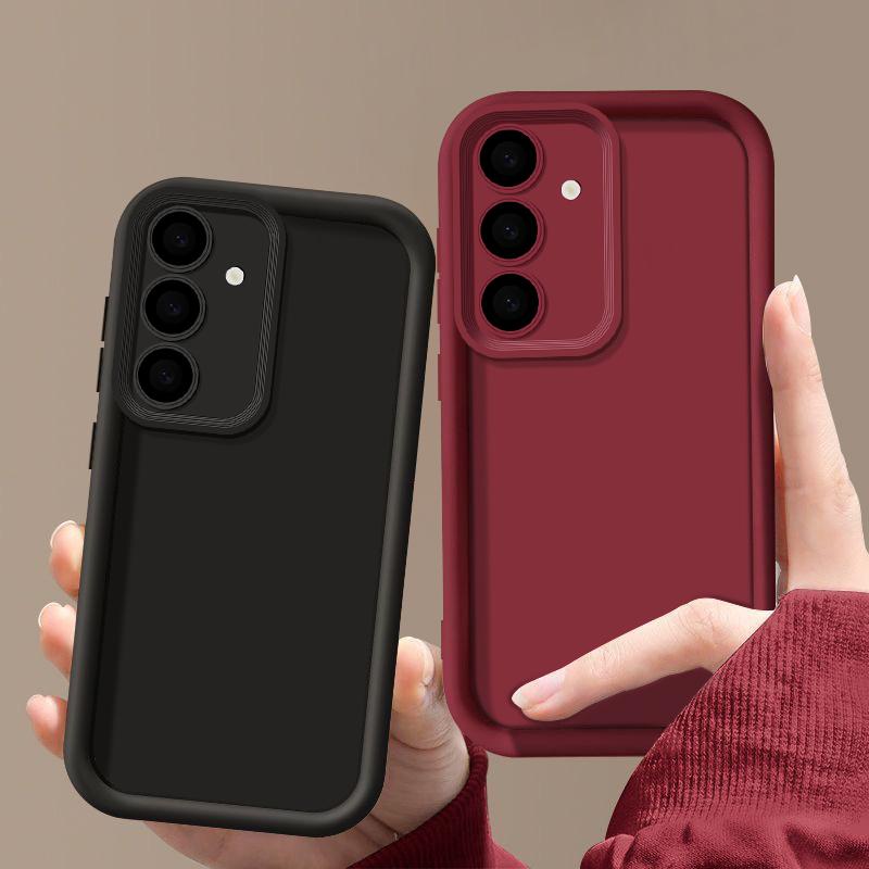 Bonbonfarbenes Case für Samsung Galaxy S25 Edge S24 S23 FE S22 S21 Ultra Plus A55 A54 A56 A36 A26 A34 A15 A14 A16 5G Silikonhülle