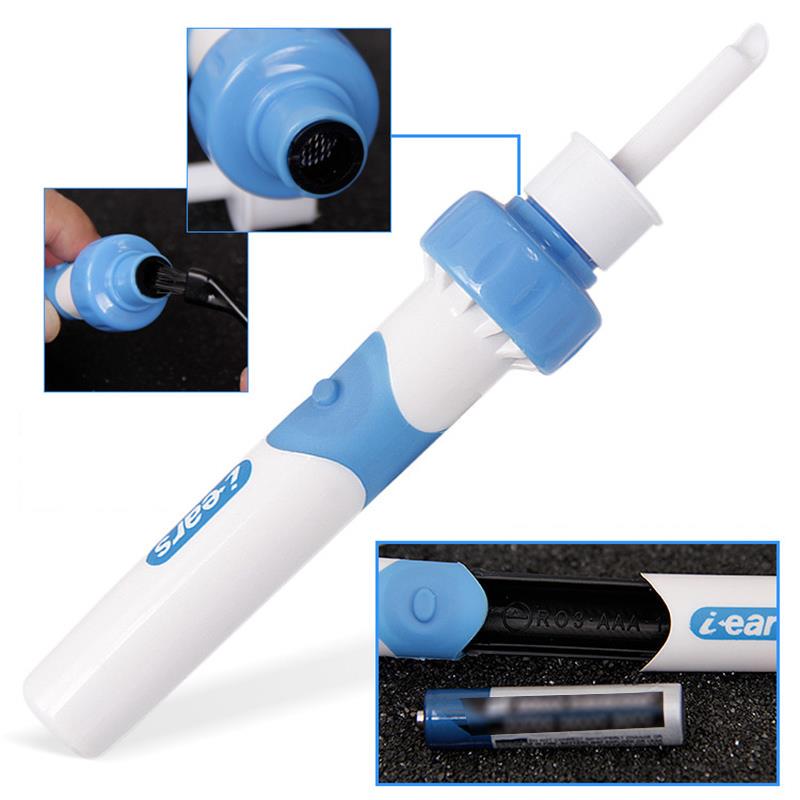 Buy 1pc Protable Vacuum Ear Cleaner Machine Electronic Cleaning Ear Wax