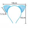 Girls Cute Shining Glitter Cute Cat Ears Hairbands Sweet Ornament Headband Princess Gift Headwear Kids Fashion Hair Accessories