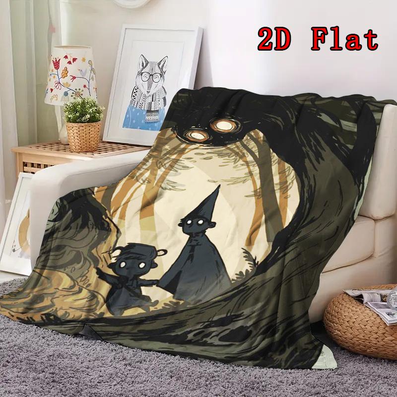 Over the Garden Wall 2D Flachmuster Flanelldecke Hohe Qualität Ganzjahres-Wärme und Komfort Perfekt für Weihnachtsgeschenke.SMT0917399