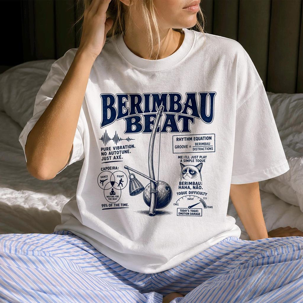 Lustiges Berimbau Beat Shirt - Retro Capoeira Geschenk - Sarkastische Berimbau Beat Kleidung