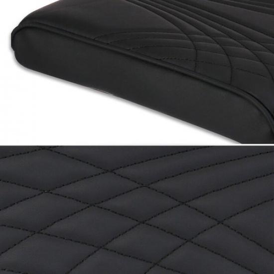 Black Car Center Console Armrest Box Foam Cushion Cover Mat Protector Trim New