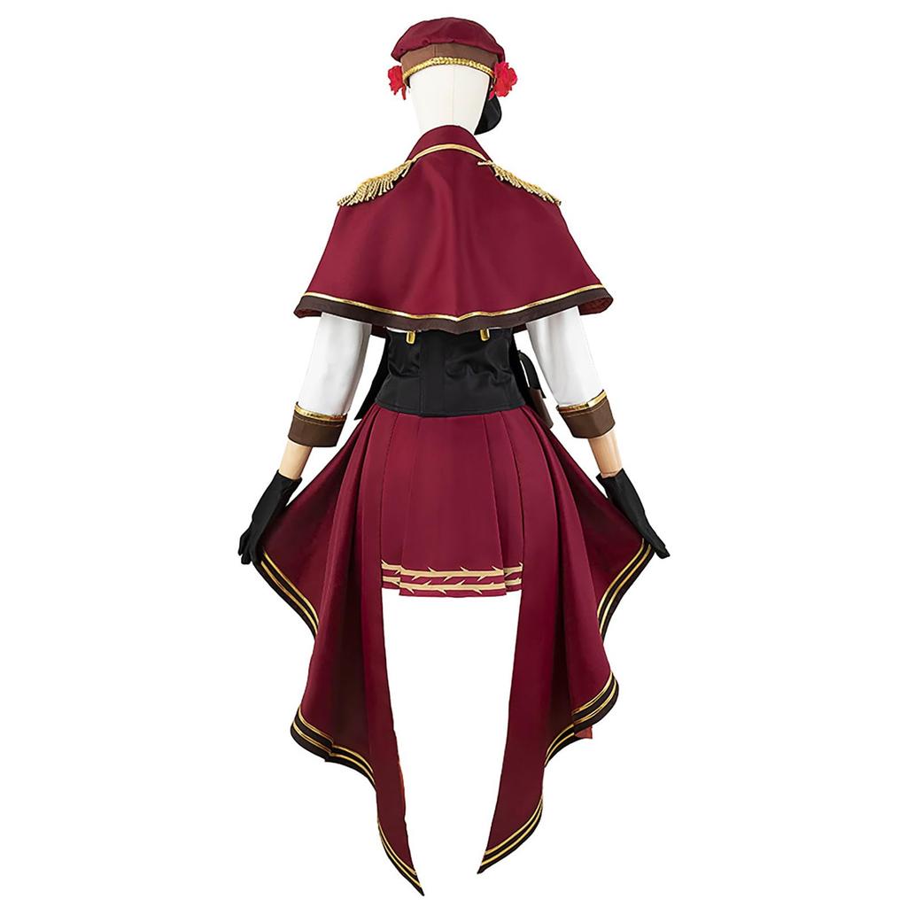 [Milky Time] Nijisanji Rosemira Block Cosplay Halloween VTuber Rose