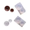 Reusable Silicone Mold Plate/Bowl Shape Crafting Moulds Pendant Molds Suitable for Handmade Jewelry and Desktop Display