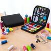 Complete Sewing Kit with Threads Needles Scissors Tape Measure Buttons Portable Travel DIY Embroidery Handwork Sewing Tool Set