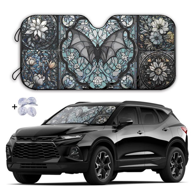 Retractable Car Sunshade Umbrella: UV Protection & Heat Insulation for Windshield