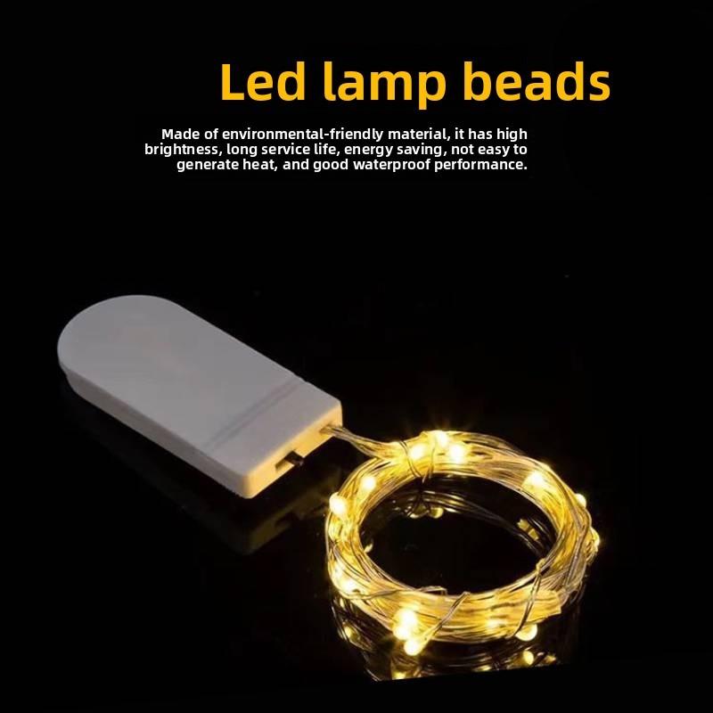 Led Copper Wire Fairy Lights With Flashing Mode For Indoor Outdoor Garden Events
