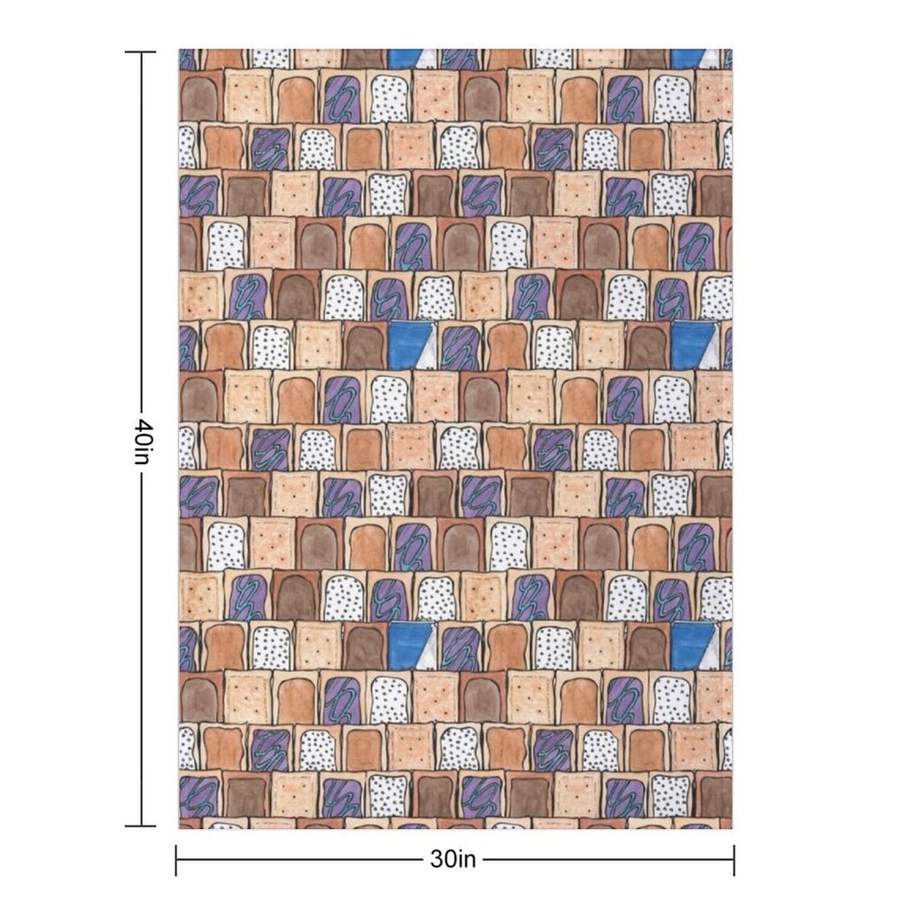 College Diet Throw Blanket Fashion Sofas Extra Large Throw manga Plaid Blankets