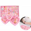 10Pcs Children'S Cartoon Princess Rings Candy Animal Bow Shape Ring