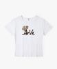 Aleubenkeulleob Arvn Leopard Rose Women'S Slim Fit Short Sleeve T-Shirt