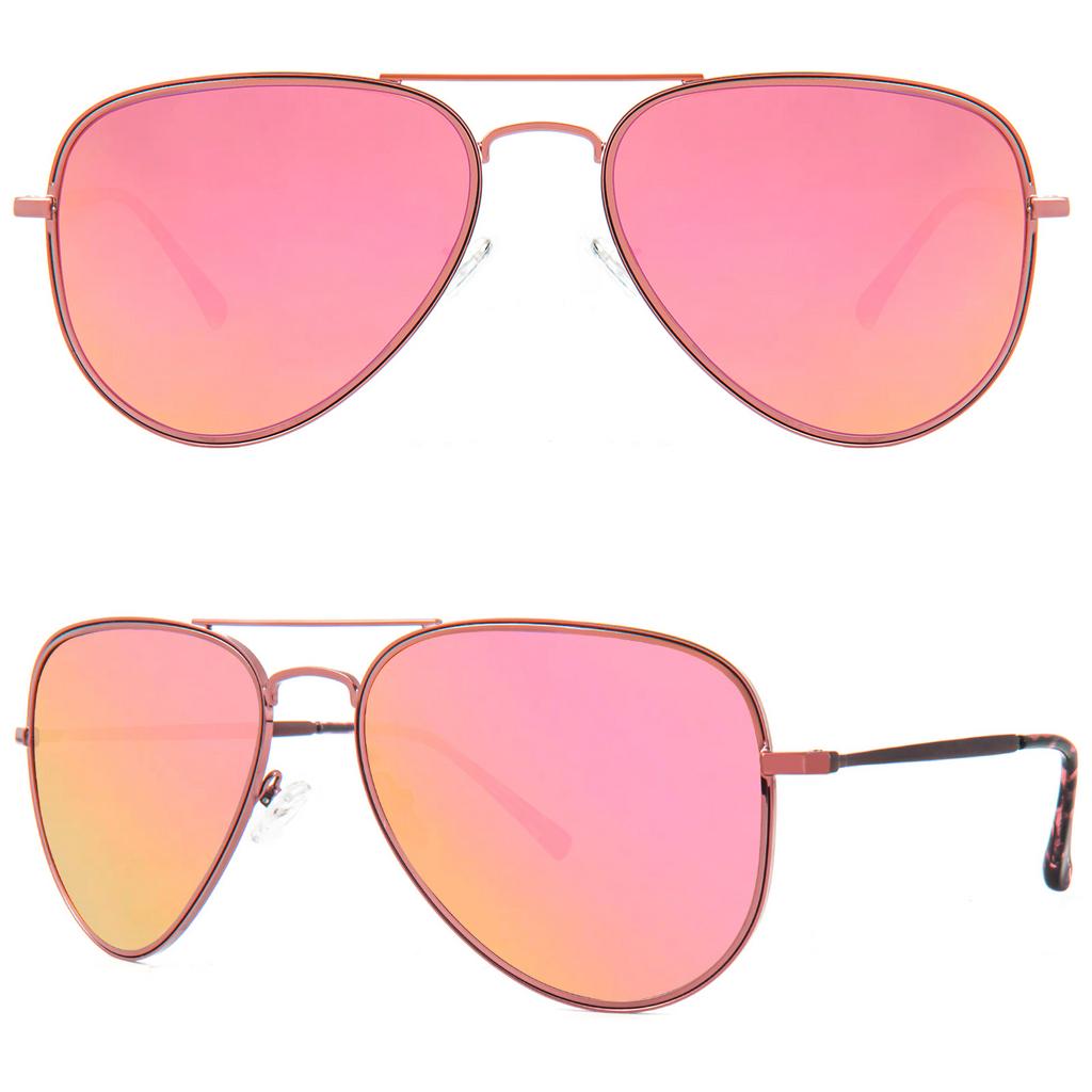 MAXJULI Aviator Sunglasses for Big Heads Men Women Fashion UV Protection 8123