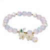 Elegant Crystal Butterfly Beaded Bracelet