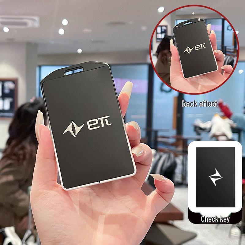 NFC Card Metal Key Cover for 2024 Dongfeng Yipai 008 - Full Coverage Buckle Case.